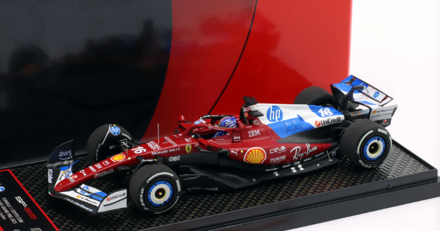 FERRARI SF-25 F1 GP MIAMI 2025 LECLERC BBR 1/43°